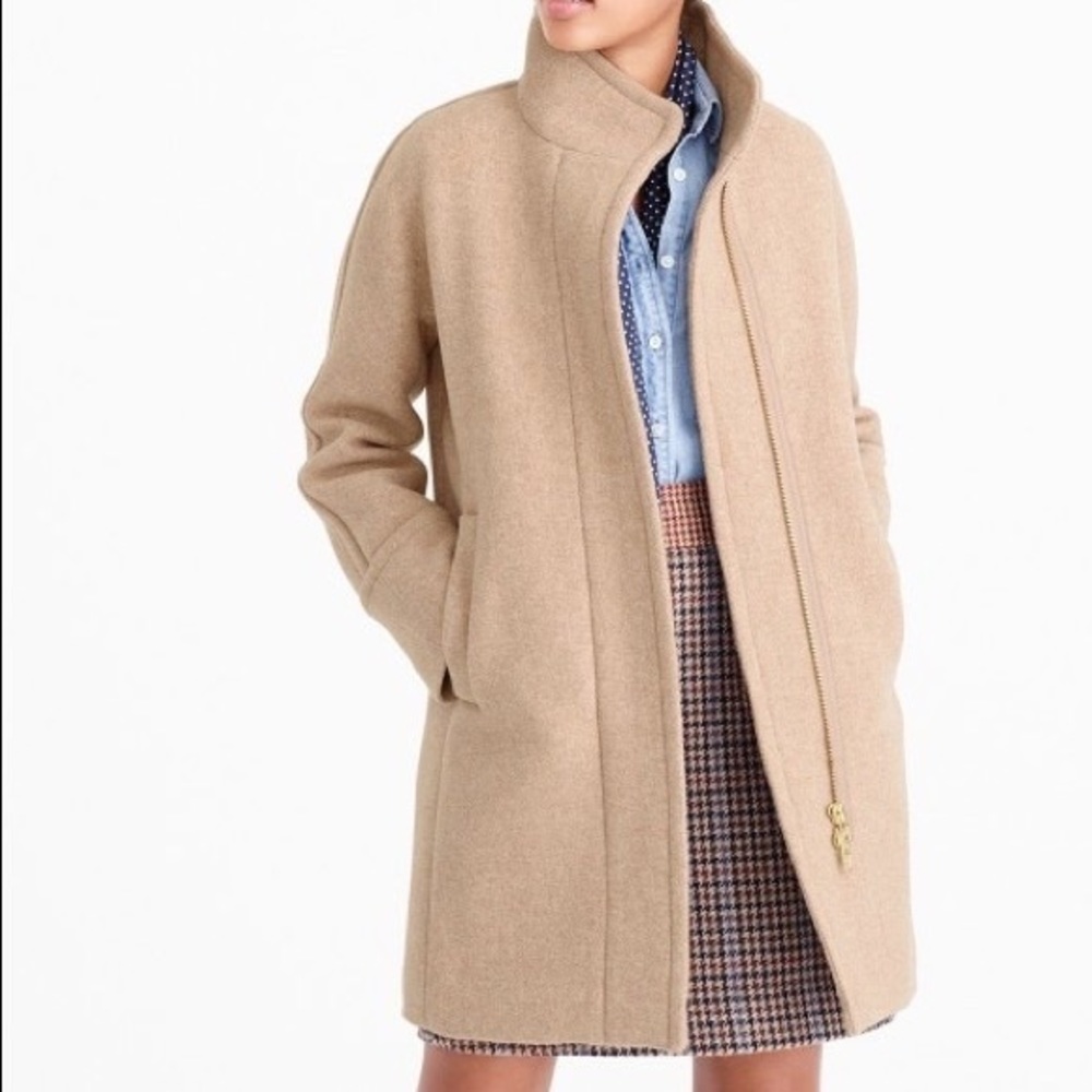 J Crew Cocoon Coat Stadium Cloth by Nello Gori